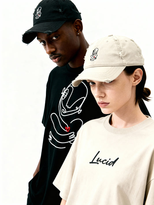 I Love You - Distressed Hat