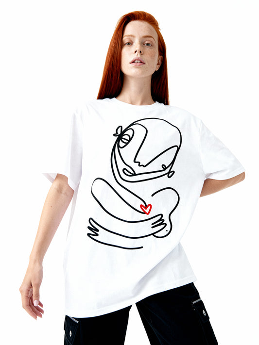 I Love You – Classic Organic Tee (fix design colors) NEW!