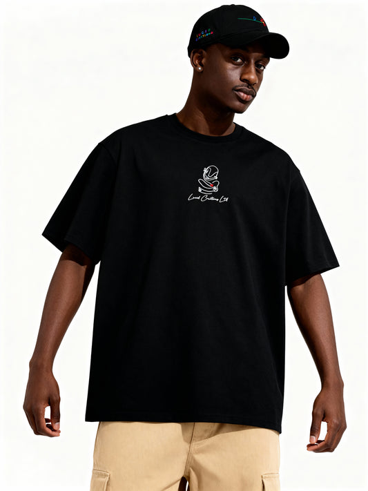 I Love You – Embroidered Classic Organic Tee (Need size chart)