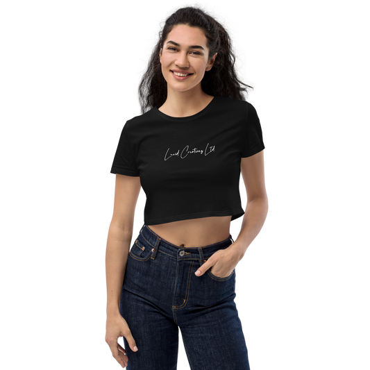Lucid Creationz Ltd - Organic Crop Top ( COPY Description )-Lucid Creationz Ltd