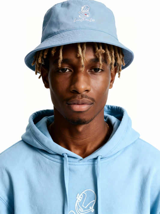 I love you - Organic Bucket Hat husk! + check colors