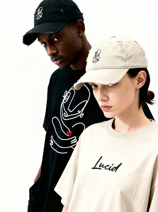 I Love You - Distressed Hat