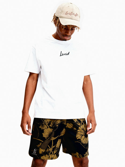 Brown Koi - Men's Recycled Active Shorts