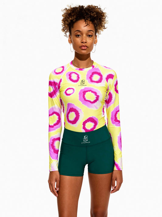 Pink Pop - Womens Rash Guard