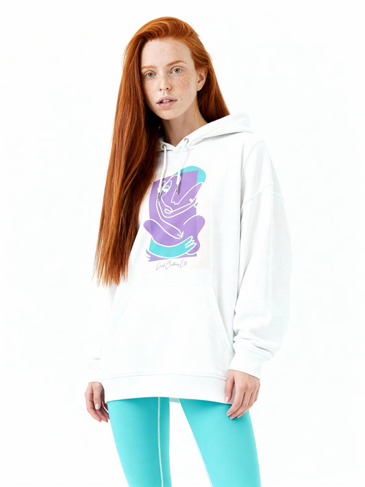 Close 2 my heart purp - Classic Organic Hoodie (FIX LUCID text?)