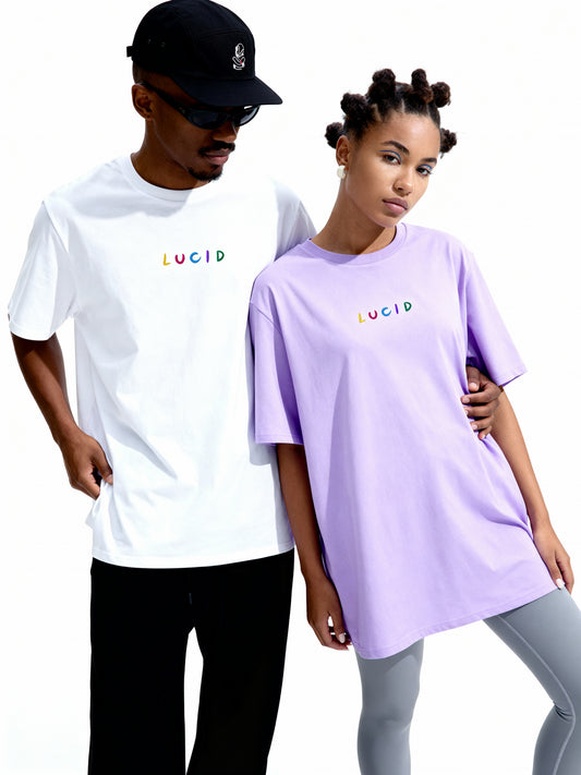 Lucid Embroidered –  Classic Organic Tee