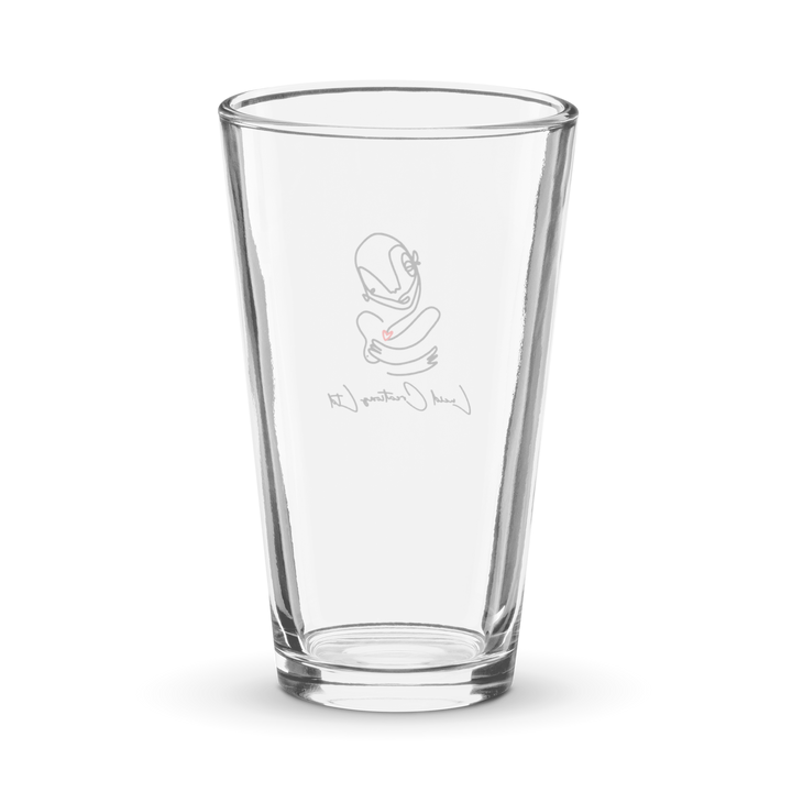 Shaker pint glass-Lucid Creationz Ltd