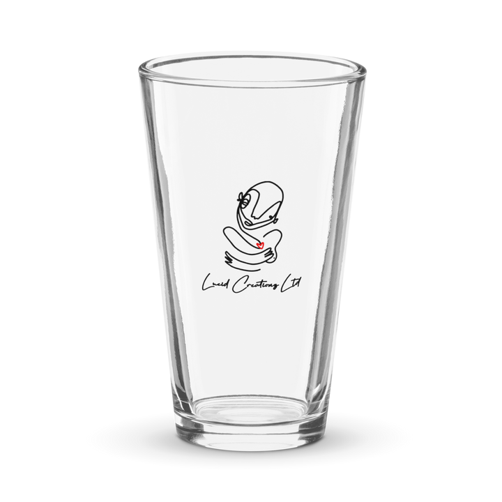 Shaker pint glass-Lucid Creationz Ltd